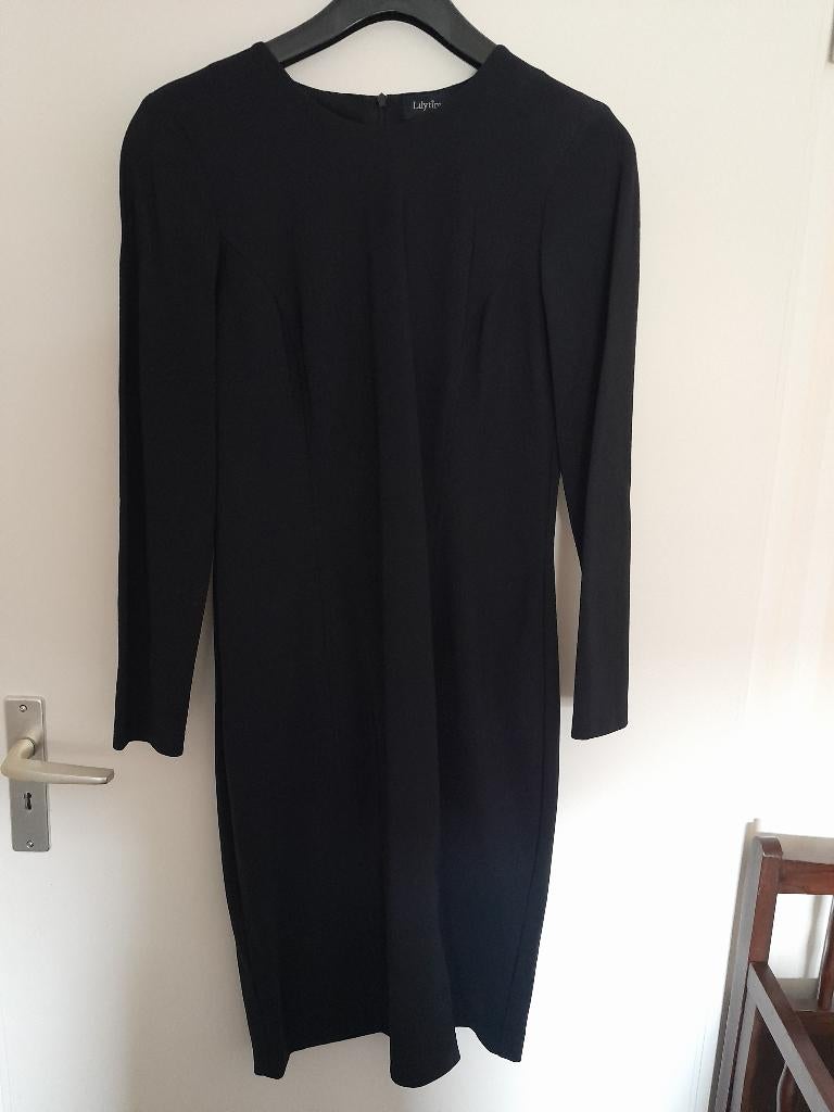 Jurk 38 Lilytime, Ophalen of Verzenden, Zo goed als nieuw, Maat 38/40 (M), Zwart