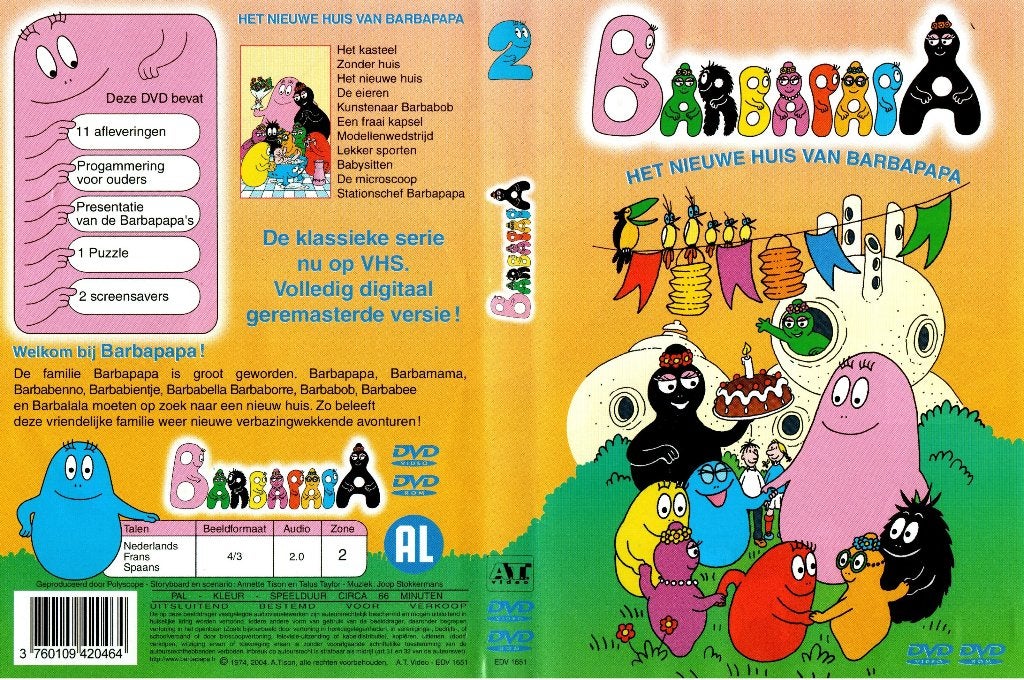 Barbapapa, het nieuwe huis van Barbapapa, Alle leeftijden, Ophalen of Verzenden, Zo goed als nieuw