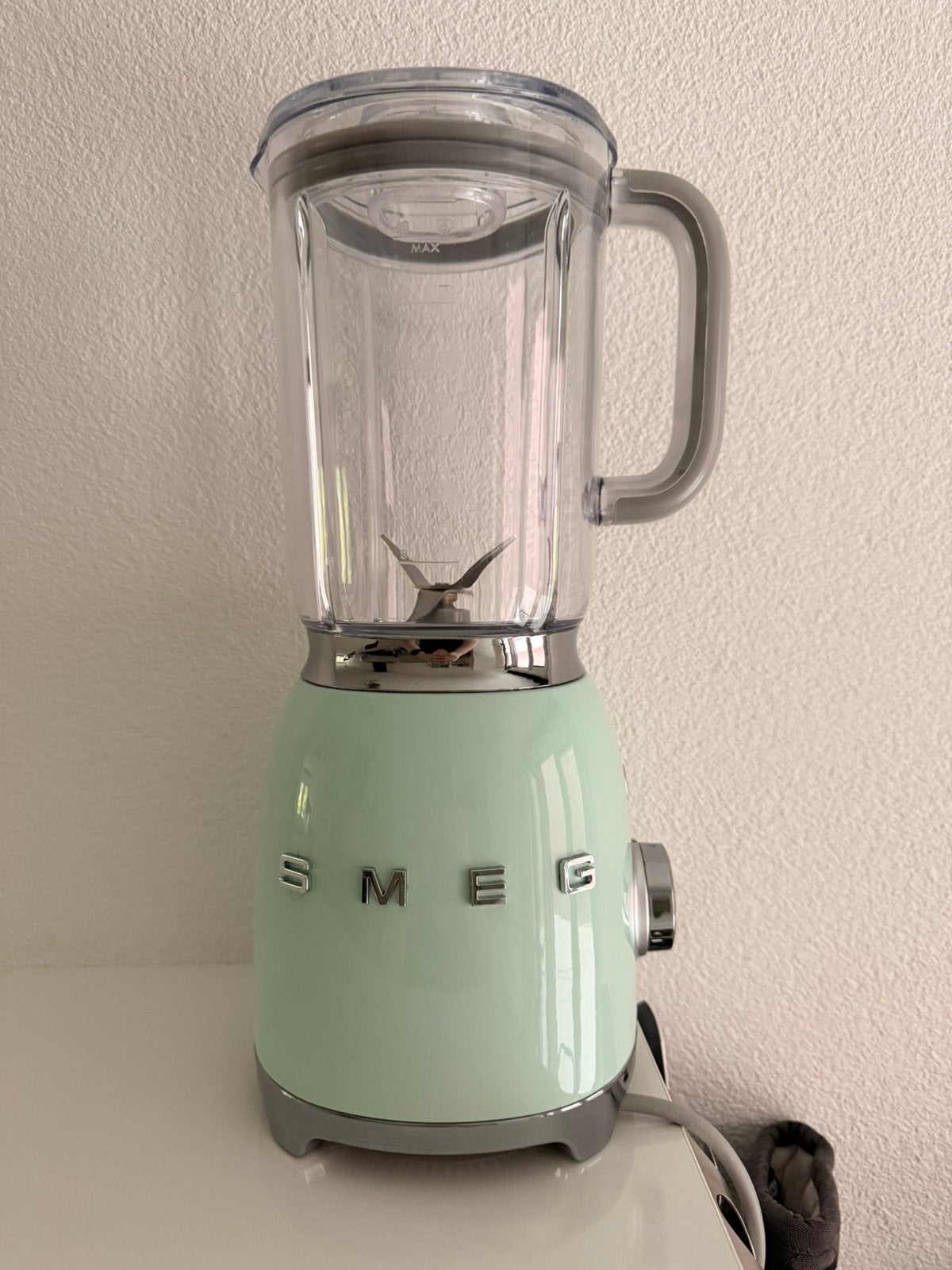 SMEG Blender BLF01PGEU / NIEUW /. Watergroen, Ophalen, Zo goed als nieuw, Blender