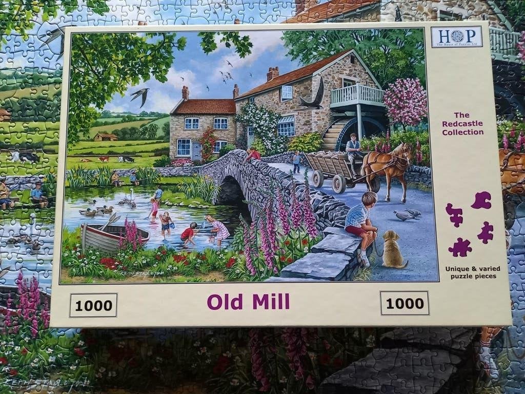Legpuzzel HOP: Old Mill, Ophalen of Verzenden, 500 t/m 1500 stukjes, Zo goed als nieuw, Legpuzzel