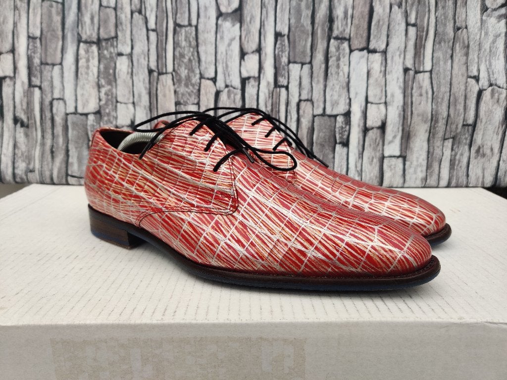 Floris van Bommel rode lakschoenen voor heren - Mt 42, Kleding | Heren, Schoenen, Overige kleuren, Verzenden, Floris van Bommel