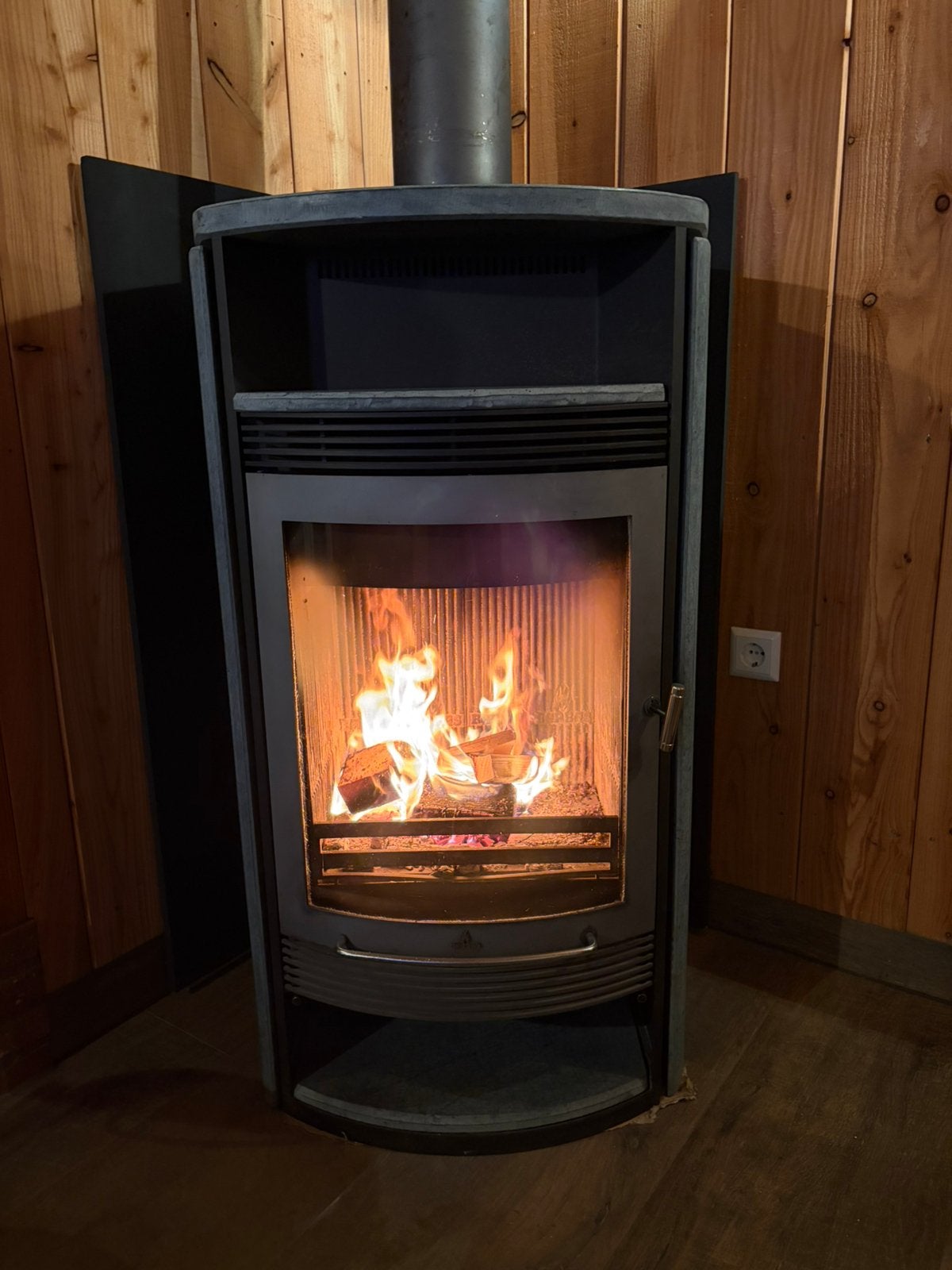 Houtkachel Barbas Eco 410 speksteen, Ophalen, Zo goed als nieuw, Hout, Houtkachel