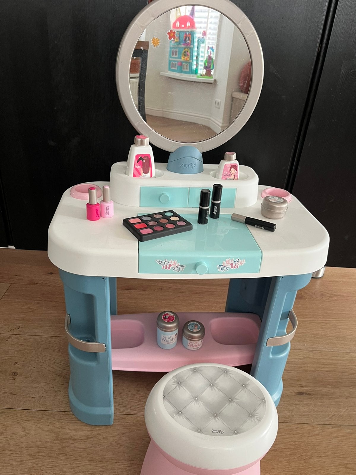 Smoby make-up tafel, Ophalen, Zo goed als nieuw, 50 tot 100 cm, Minder dan 100 cm
