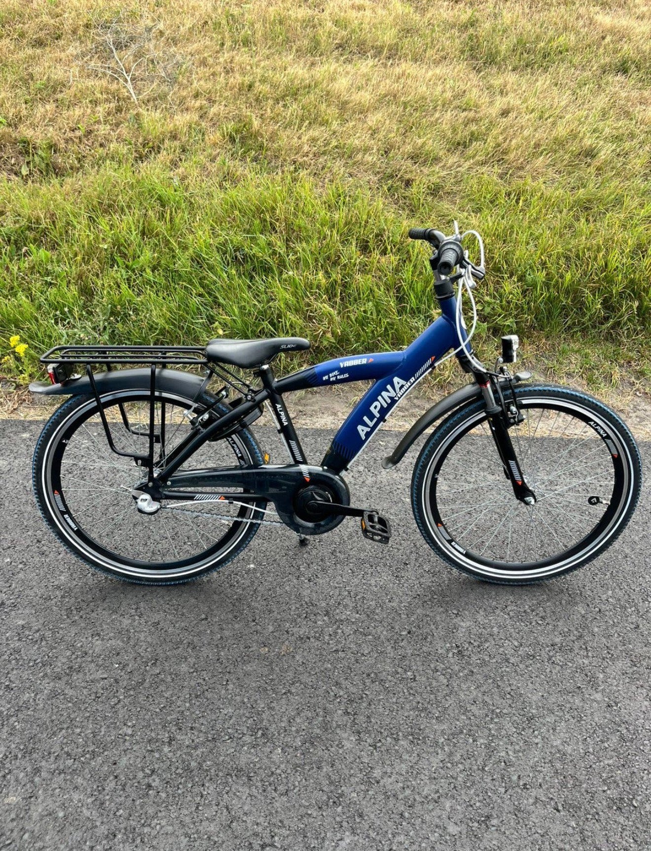 Alpina Yabber - 24 inch - Jongensfiets -  Nieuwstaat, Ophalen, Zo goed als nieuw, 24 inch, Handrem