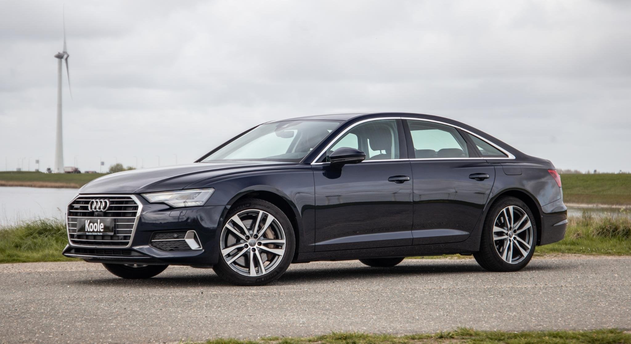 Audi A6 50 TFSI e quattro Advanced edition BRUIN LEER / CARP, Auto's, Audi, Automaat, 77 km/l, Gebruikt, Euro 6