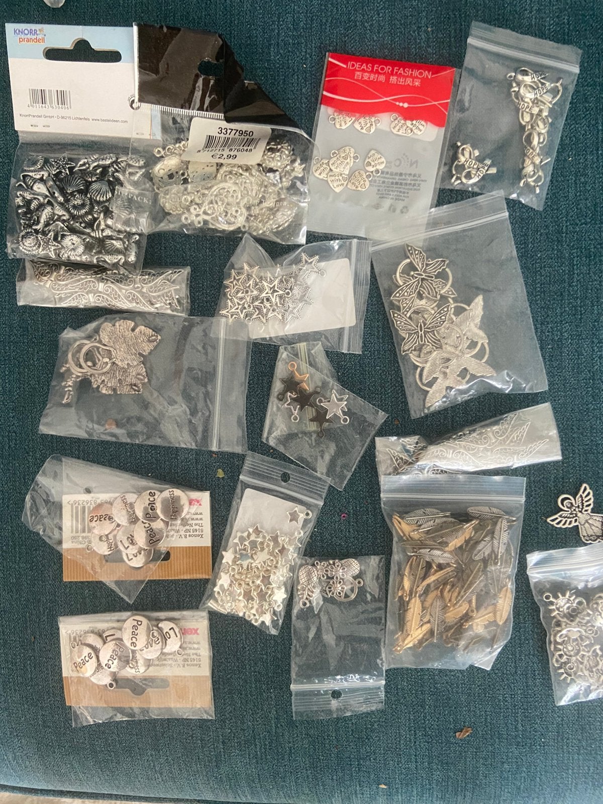 Partij bedels sieraden mmaken, Ophalen of Verzenden, Nieuw, Bedel