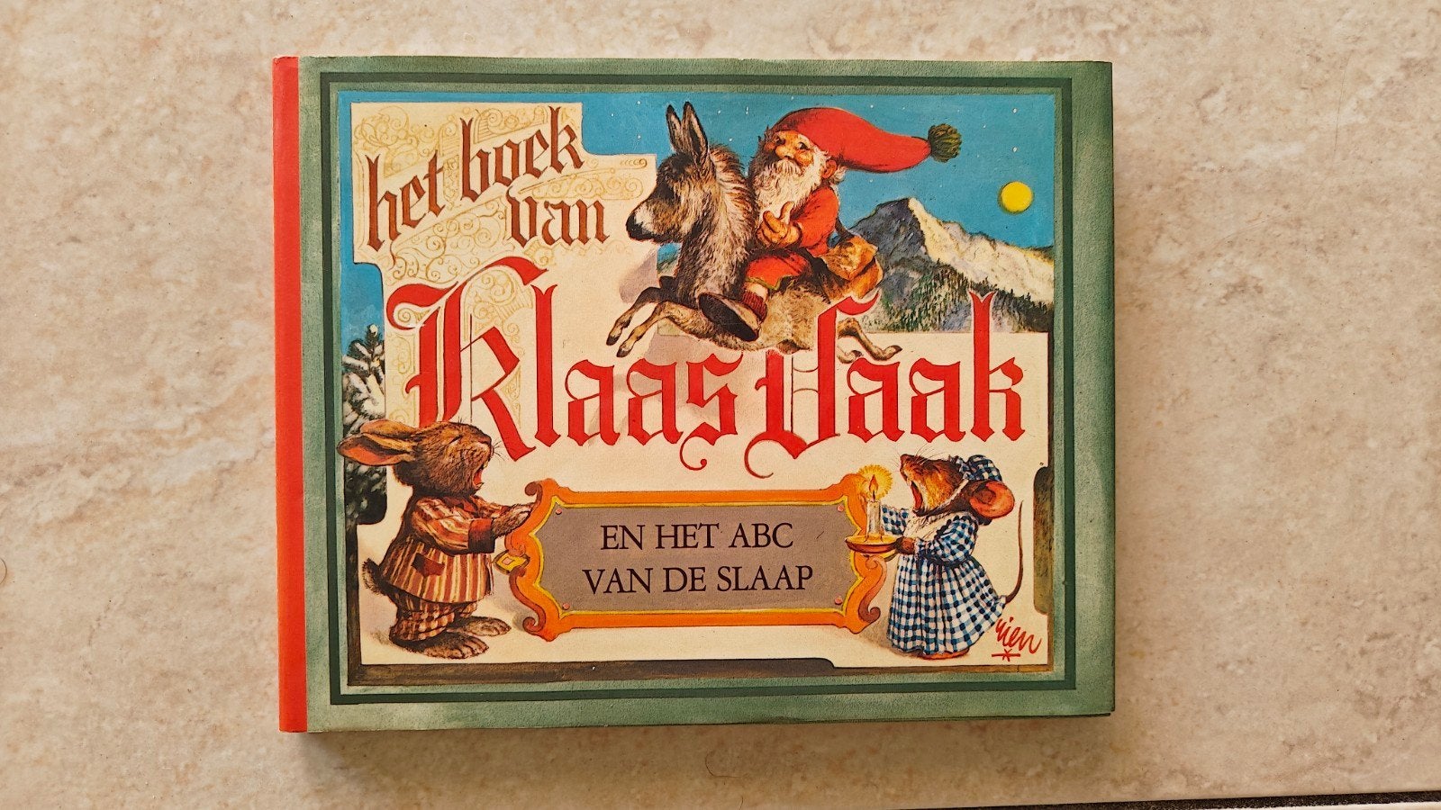 Het boek v Klaas Vaak  het ABC vd slaap - Rien Poortvliet, Boeken, Ophalen of Verzenden, Gelezen, Onbekend, Sprookjes