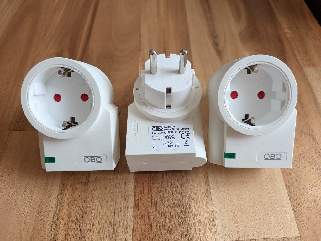 OBO overspanningsbeveiliging (3 stuks), Ophalen of Verzenden, Zo goed als nieuw, Overige merken, Overige typen