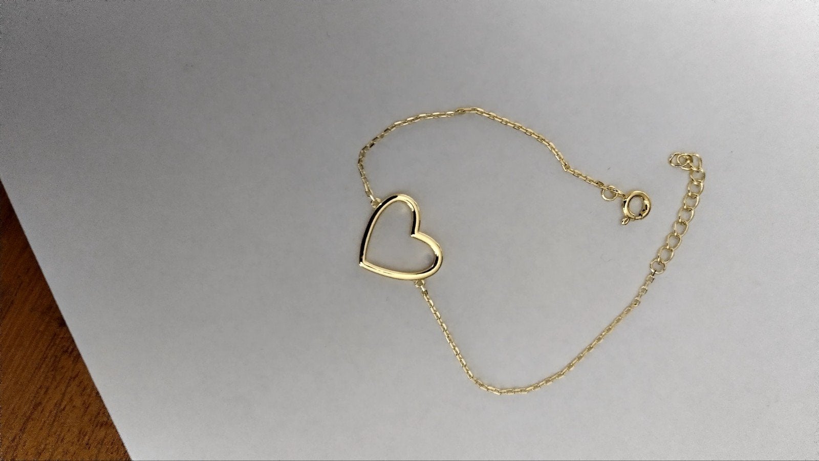 Zeer mooie goud op Zilver armband, Ophalen of Verzenden, Zo goed als nieuw, Goud, Zilver
