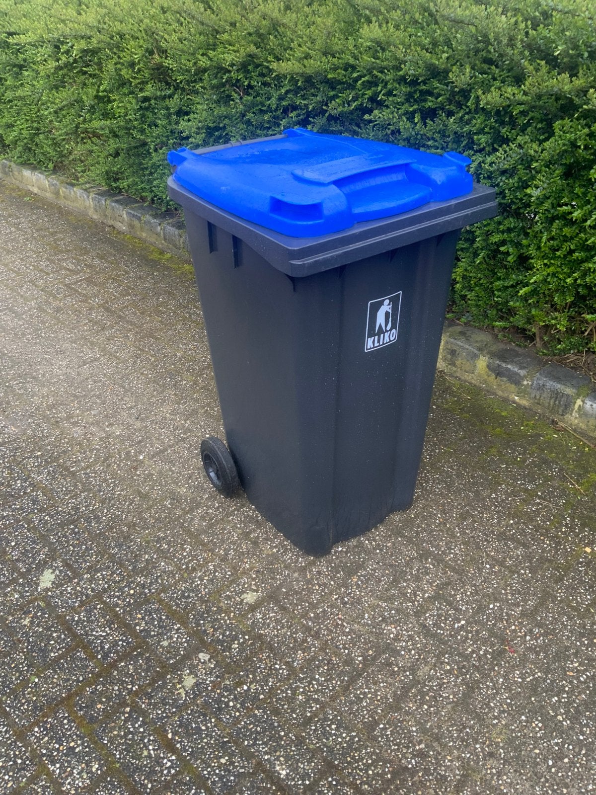 Kliko inhoud ca 240 liter, 40 liter of meer, Ophalen, Zo goed als nieuw, Kunststof