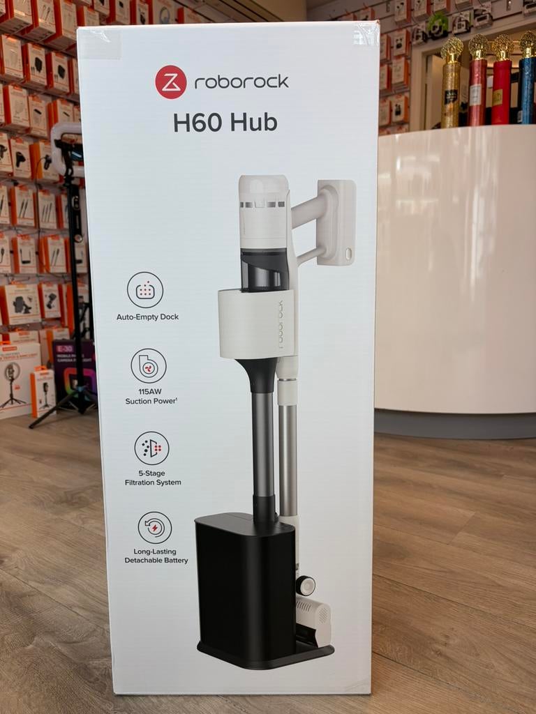 5x Roborock H60 Hub Steelstofzuiger Autom. Leegmaakstation, Ophalen of Verzenden, Nieuw, Reservoir