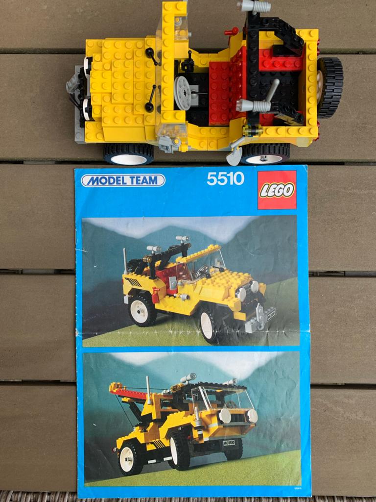 Lego 5510 Off Road 4x4, Gebruikt, Overige thema's, Lego, Compleet