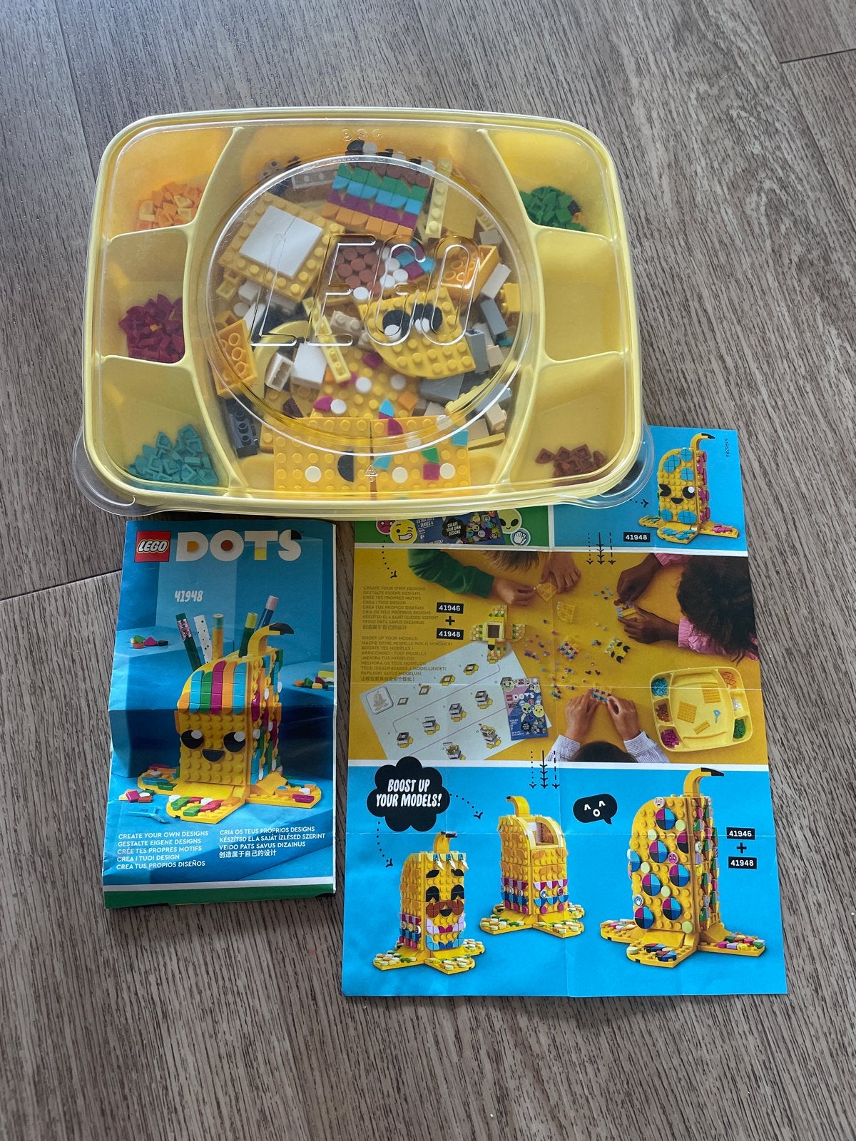 LEGO DOTS Grappige Banaan Pennenhouder - 41948 Compleet, Ophalen of Verzenden, Zo goed als nieuw