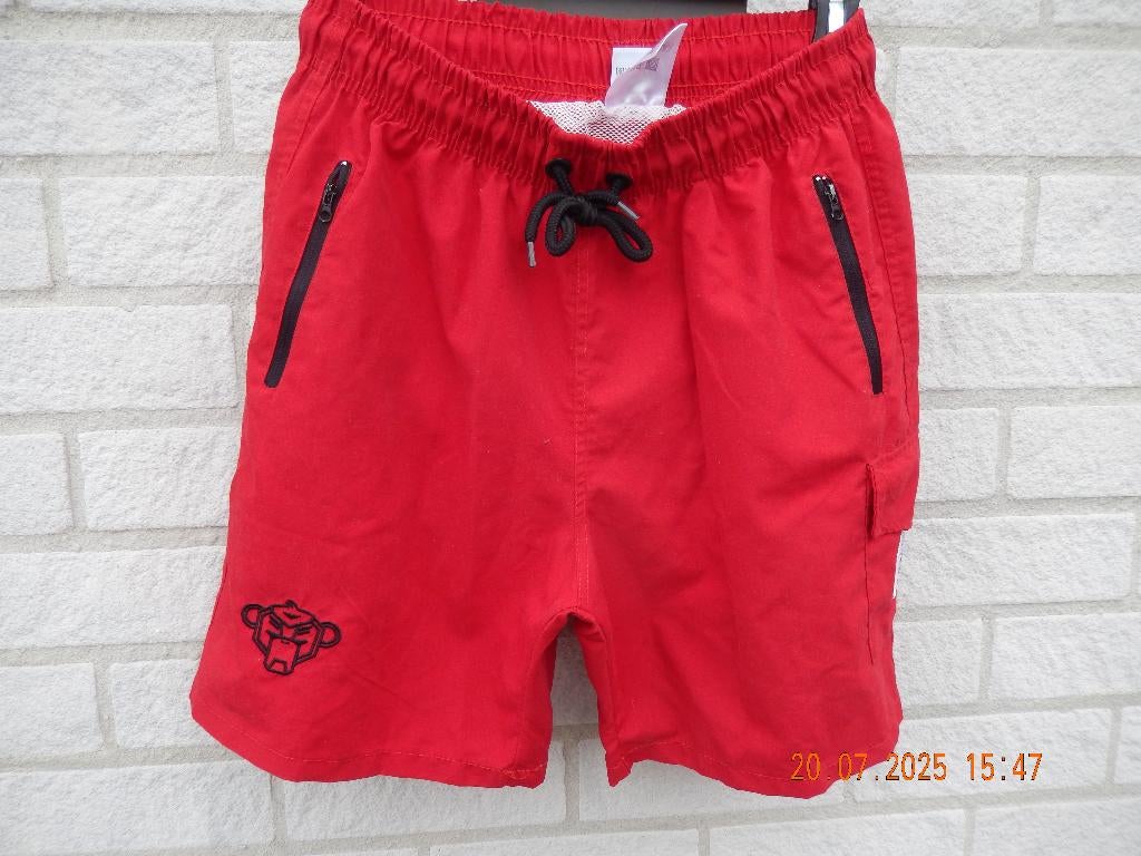 Black Bananas swim short / zwem short / zwembroek Rood M, Maat 48/50 (M), Ophalen of Verzenden, Black Bananas, Zwemshort