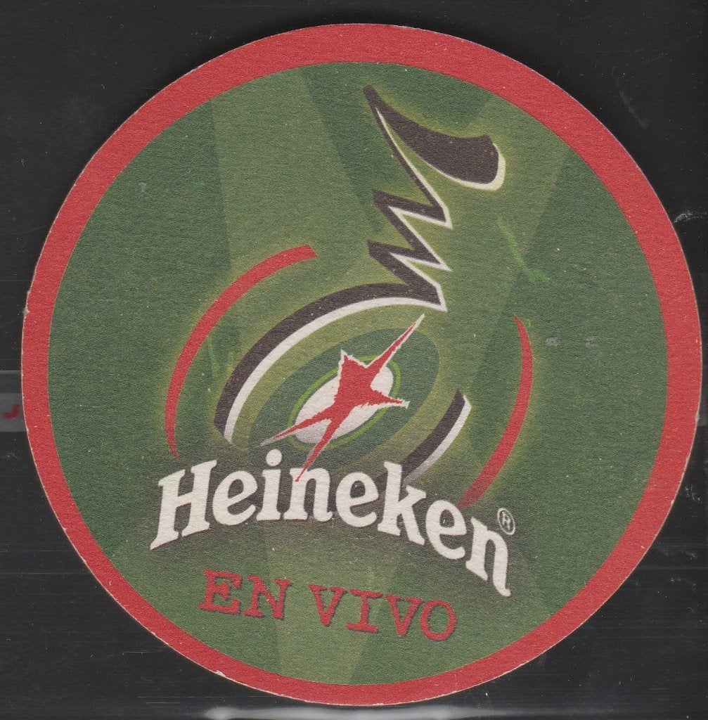 Bierviltje Heineken A 543, Ophalen of Verzenden, Gebruikt, Viltje(s), Heineken