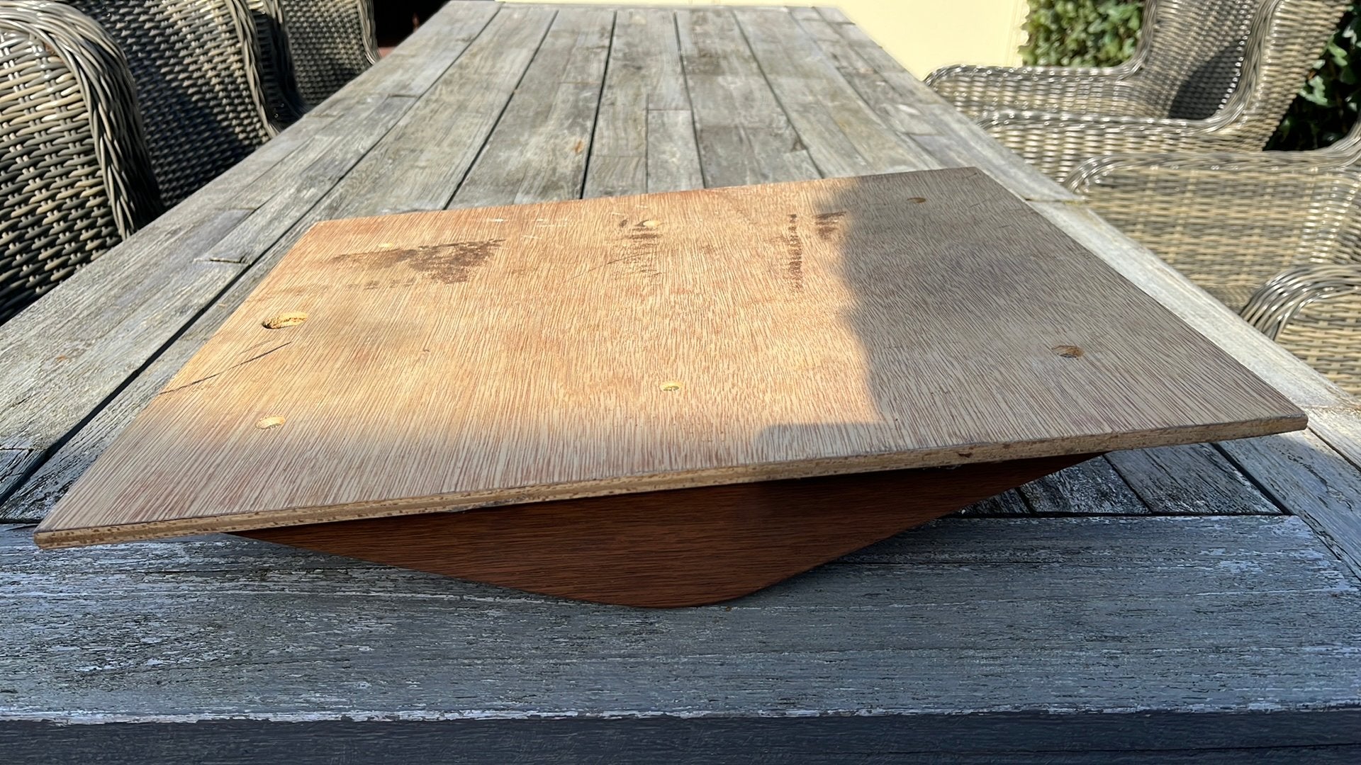 Wiebel plank, Overige materialen, Benen, Krachtstation, Ophalen of Verzenden