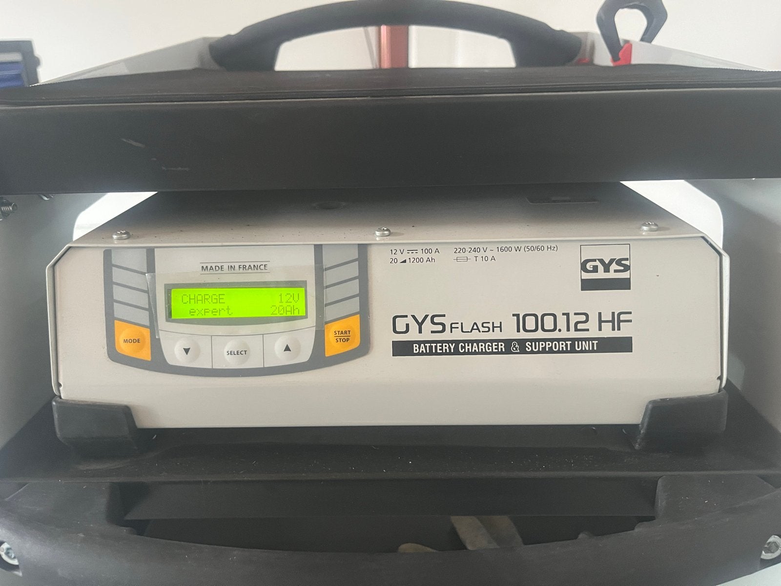 GYS Flash 100.12 HF acculader en ondersteuningseenheid, Gebruikt, Universele onderdelen