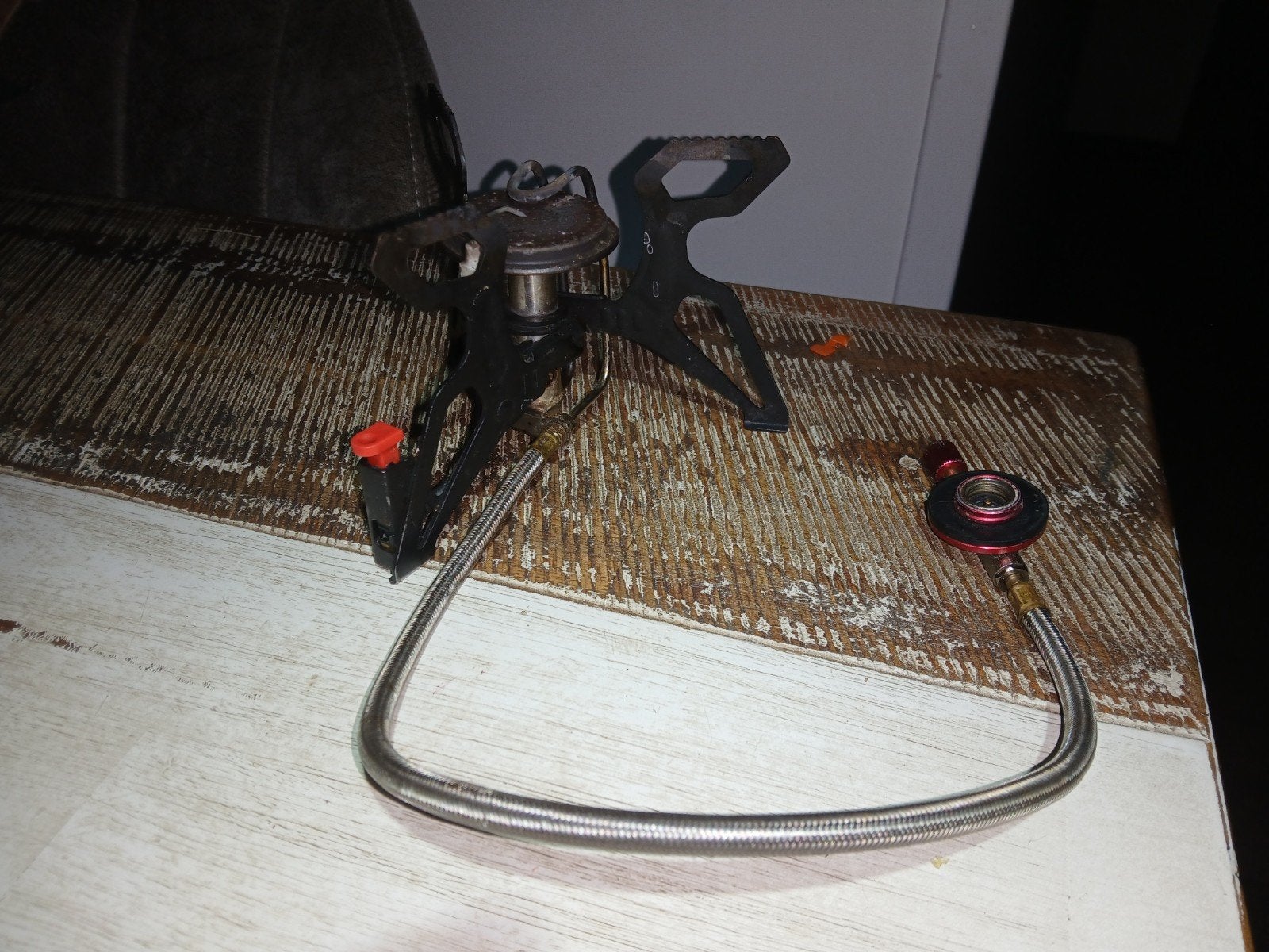 Gas kooktoestel met elektrische starter, Ophalen of Verzenden, Gebruikt
