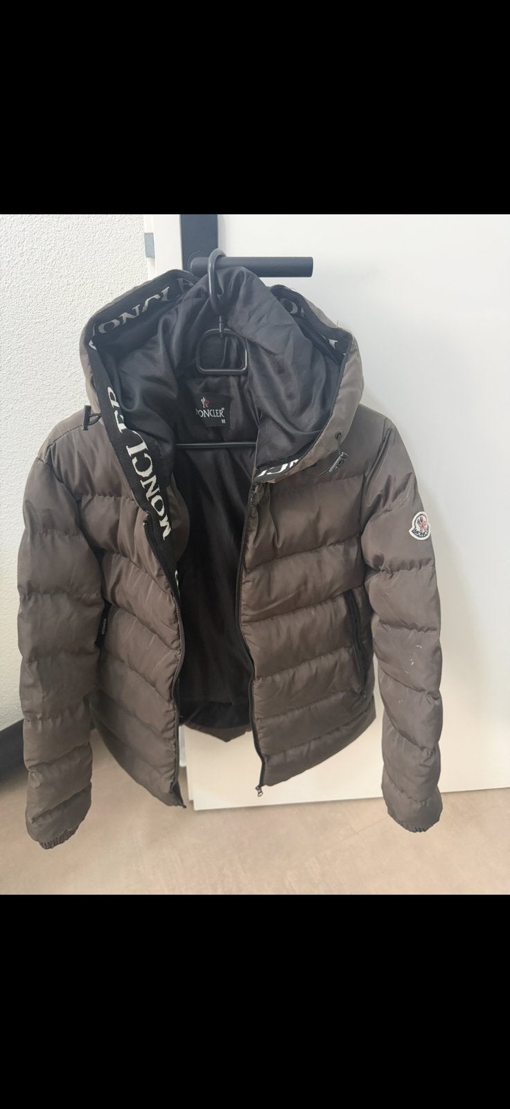Moncler kinderjas, Ophalen, Zo goed als nieuw, Meisje, Jas