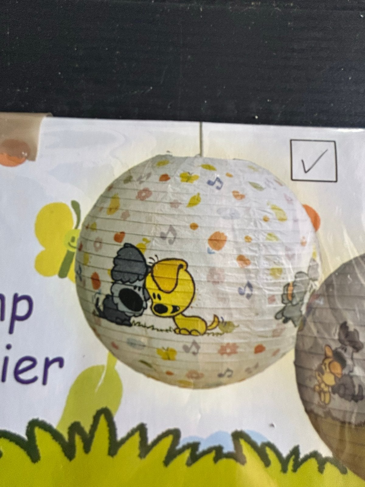 Weezel en Pip Papieren Lamp - Kinderkamer Decoratie. Nieuw!, Overige merken, Nieuw, Ophalen of Verzenden, Meerkleurig