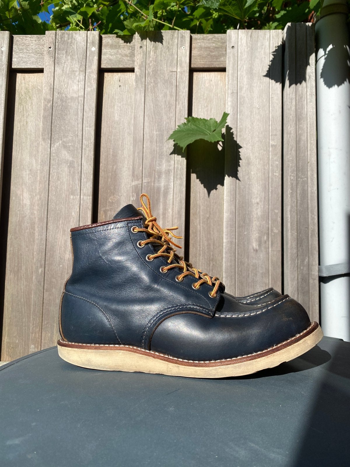 Red Wing 8882 MocToe Indigo portage US11D/44,5, Kleding | Heren, Blauw, Boots, Ophalen of Verzenden, Gedragen