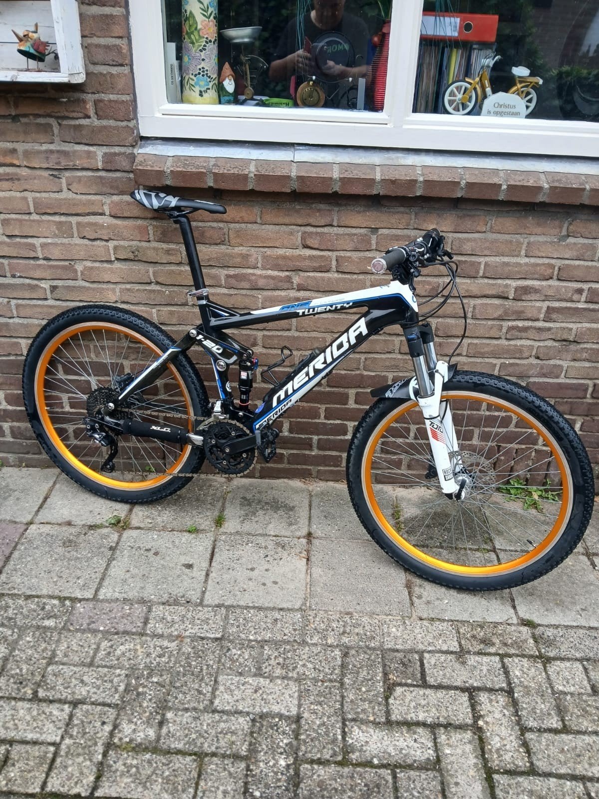 Merida Carbon Fully Mountainbike in Nette Staat, Fietsen en Brommers, Ophalen, Gebruikt, Fully, Merida
