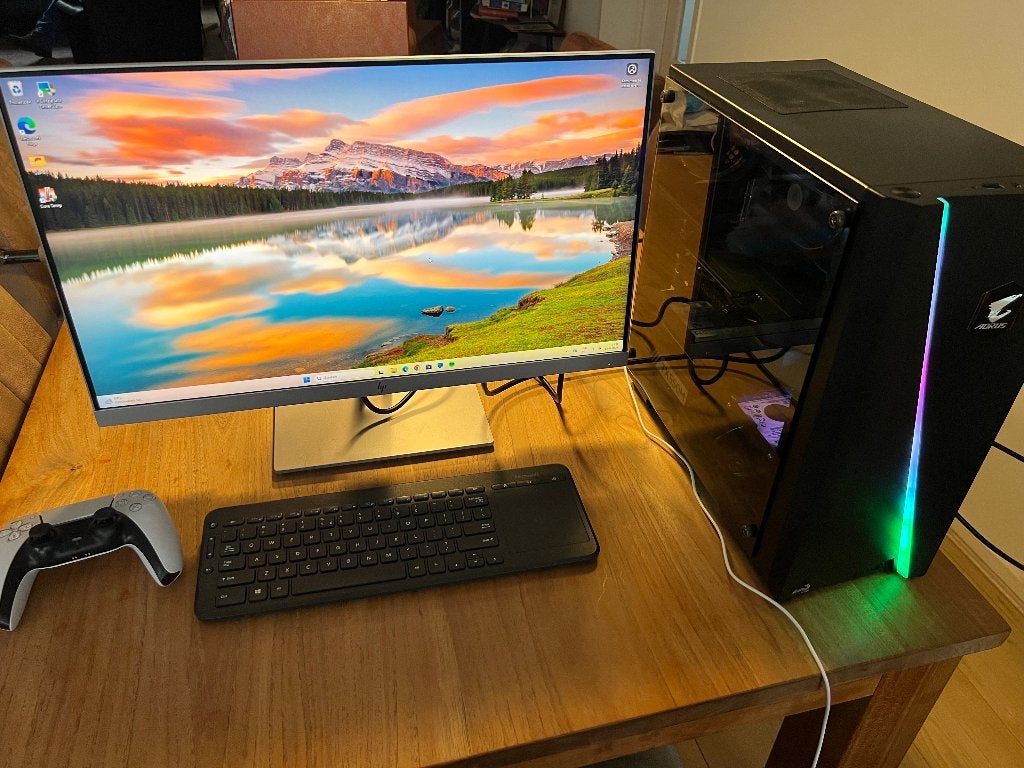 Gaming PC Set: RTX 2060/ 1TB / HP monitor/ DualSense PS5, Computers en Software, Desktop Pc's, Met monitor, 2 tot 3 Ghz, Zelf gebouwde pc