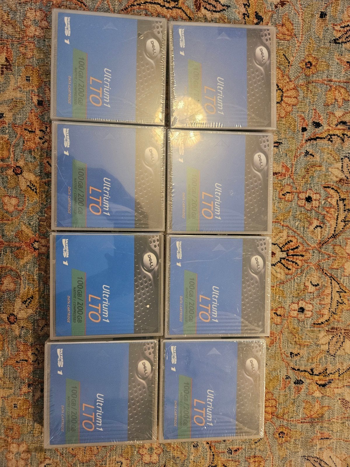 8x Dell Ultrium LTO-1 Datacassettes 100GB/200GB - Nieuw, Ophalen of Verzenden, Nieuw, Overige typen, Dell