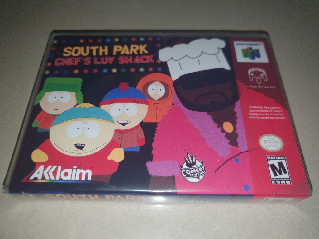 South Park Chef's Luv Shack N64 Game Case, Spelcomputers en Games, Avontuur en Actie, Verzenden, 1 speler, Zo goed als nieuw