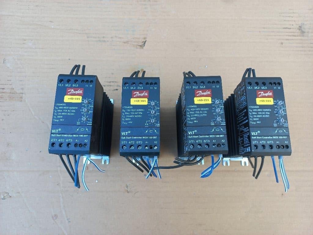 3x Danfoss / VLT Soft Start Controller MCD 100-007, Ophalen of Verzenden, Zo goed als nieuw