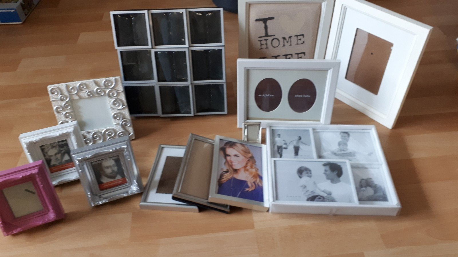 12 Verschillende Fotolijstjes - Diverse Stijlen en Maten, Hangend, Ophalen of Verzenden, Zo goed als nieuw, Fotolijst