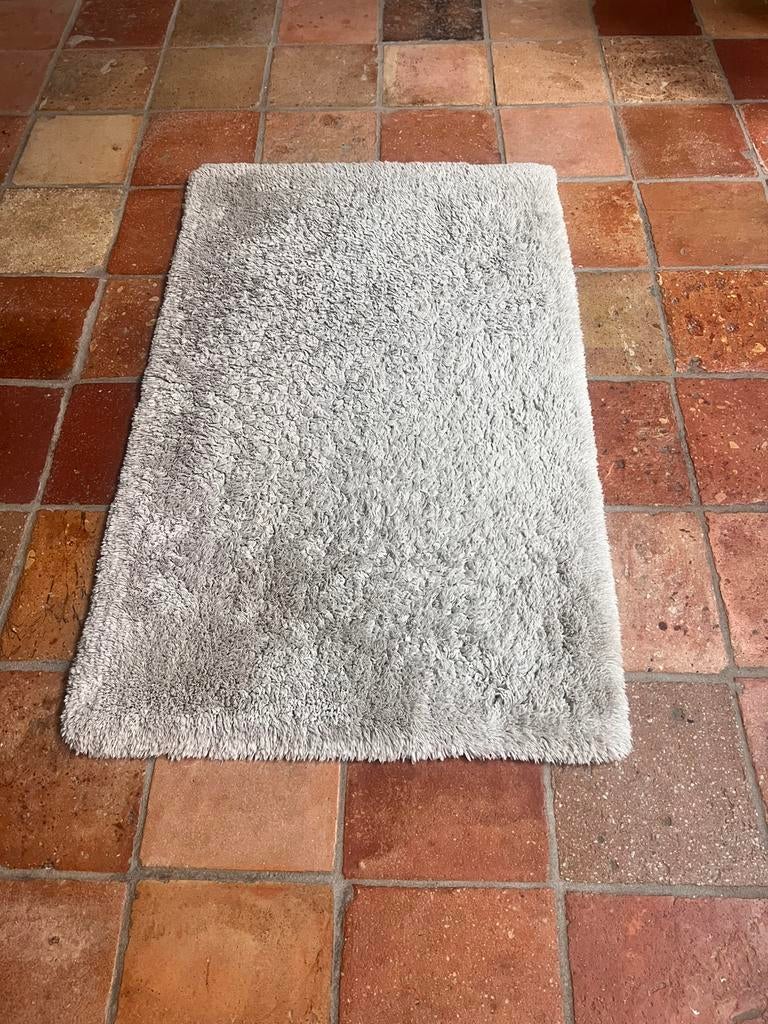 Badmat Aquanova cremewit, Ophalen, Gebruikt, Beige, Badmat