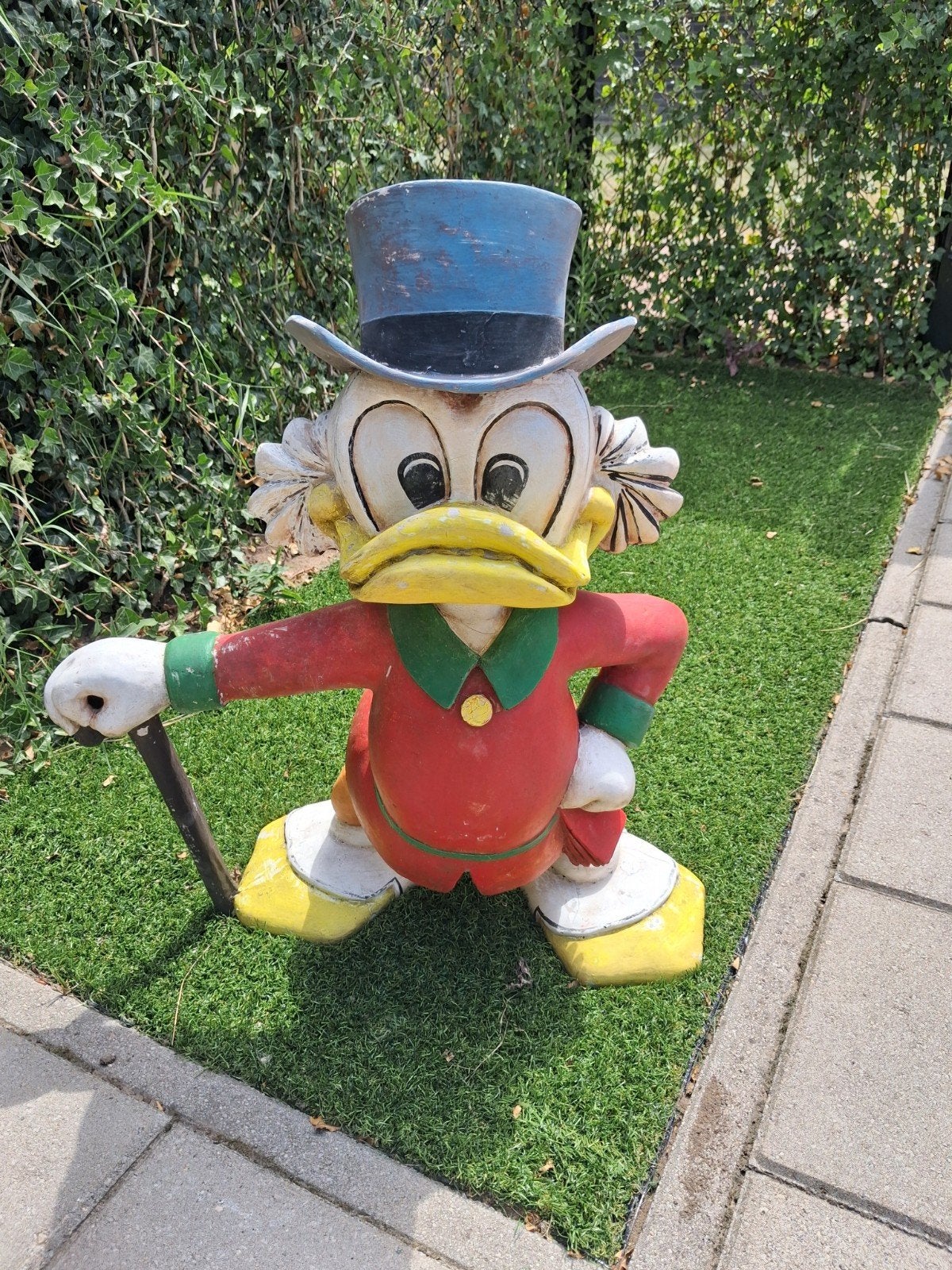 tuinbeeld oom dagelbert, Tuin en Terras, Tuinbeelden, Ophalen