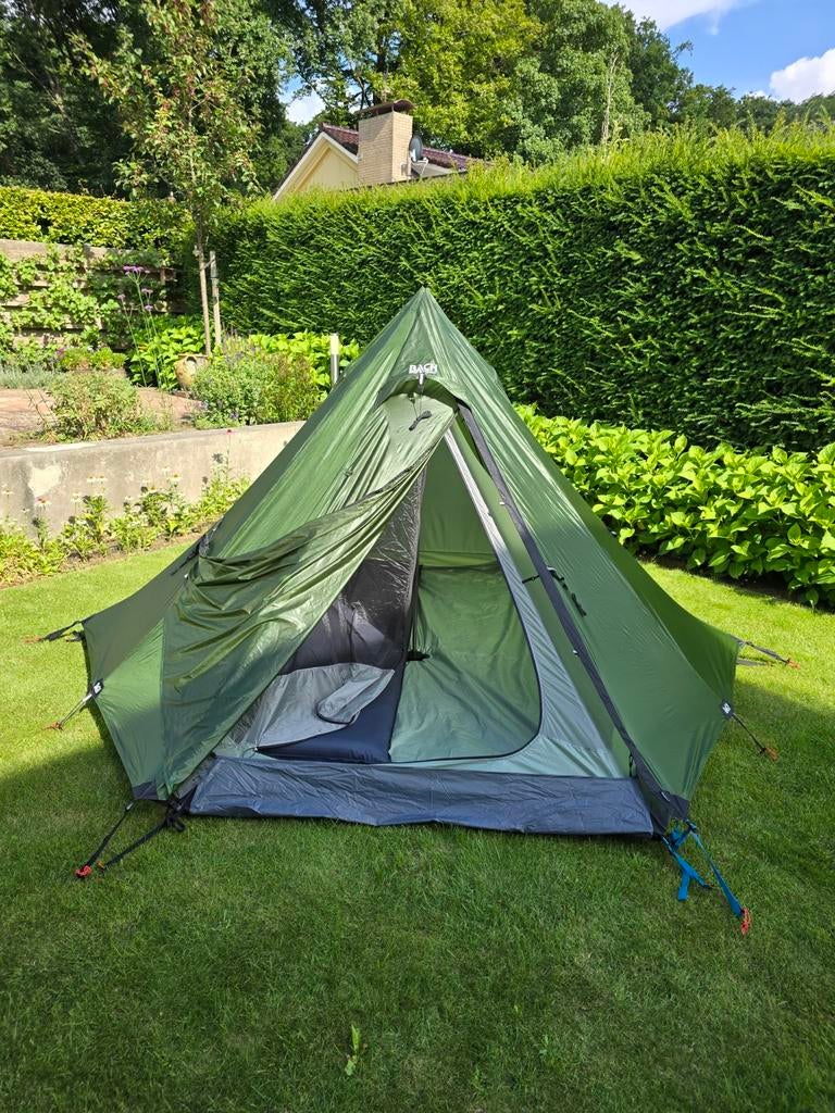 Bach Wickiup 3 tipi tent met Footprint, Ophalen of Verzenden, Tot en met 2