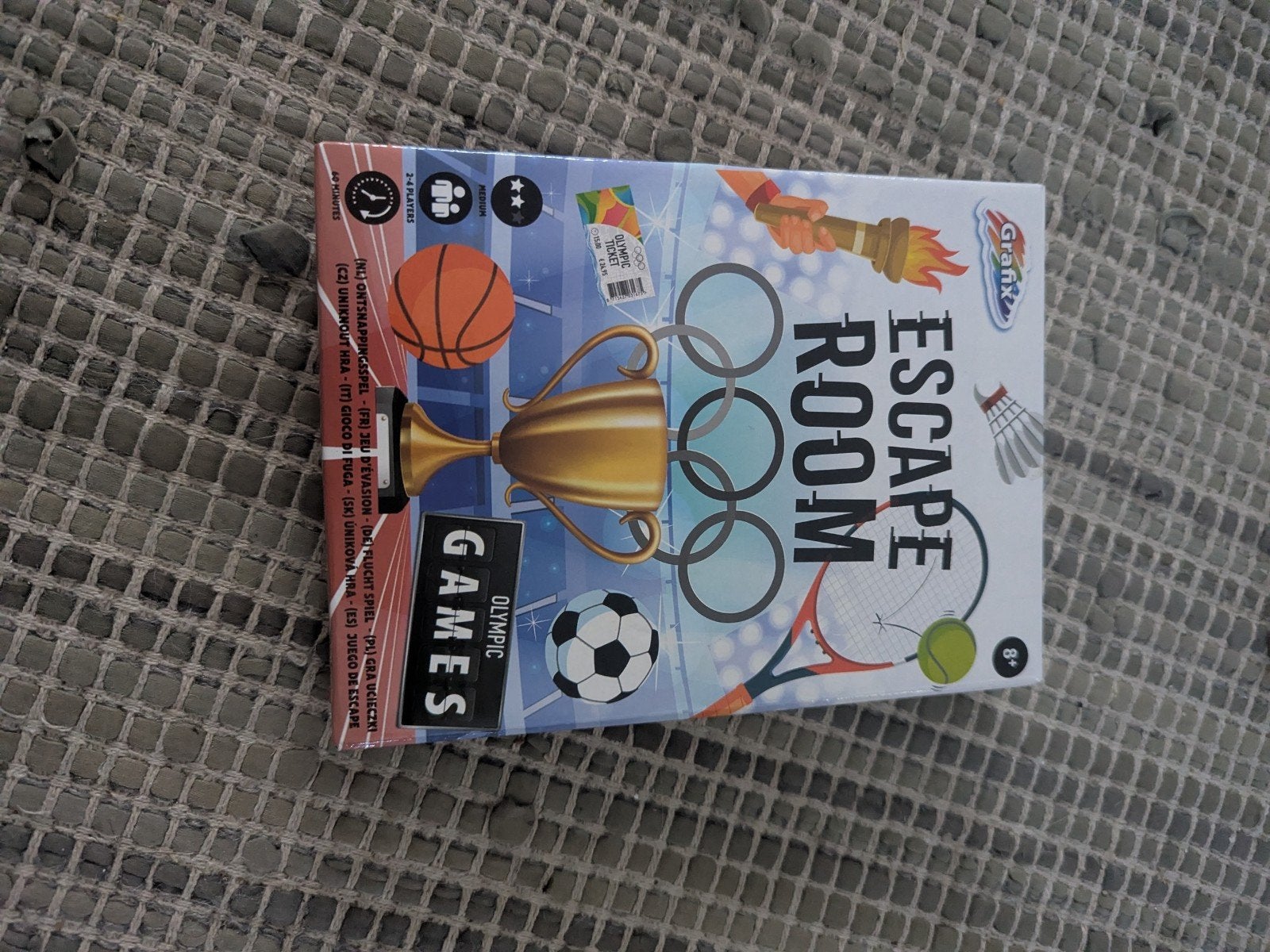 Grafix Escape Room Olympic Games - Ontsnappingsspel, Hobby en Vrije tijd, Gezelschapsspellen | Bordspellen, Een of twee spelers