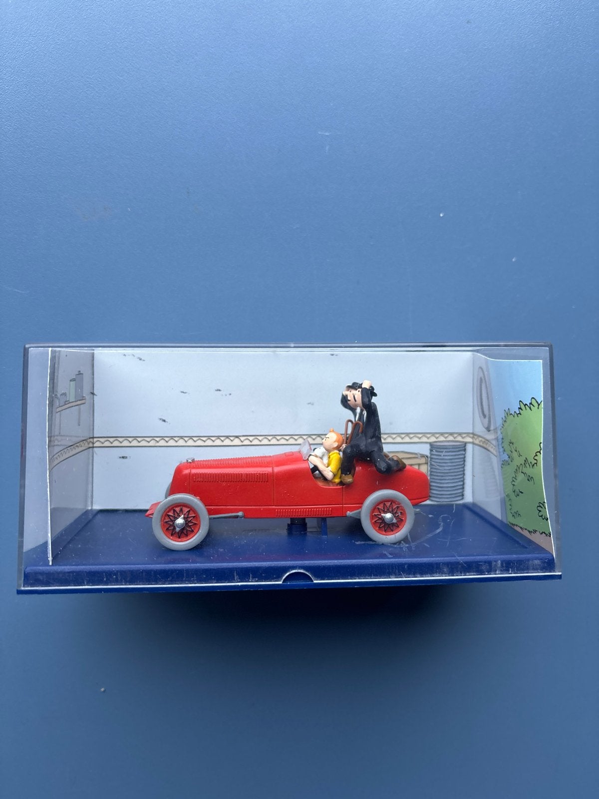 Kuifje auto met Jansen en Janssen - Les Cigares du Pharaon, Ophalen of Verzenden, Zo goed als nieuw, Auto, Overige merken