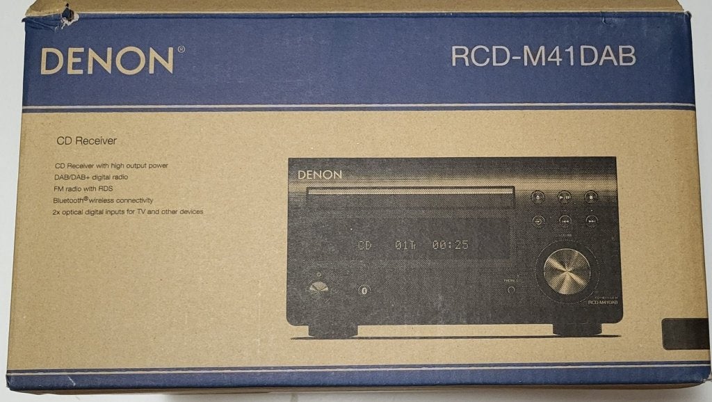 Denon RCDM41DAB, Ophalen of Verzenden, Gebruikt, Radio