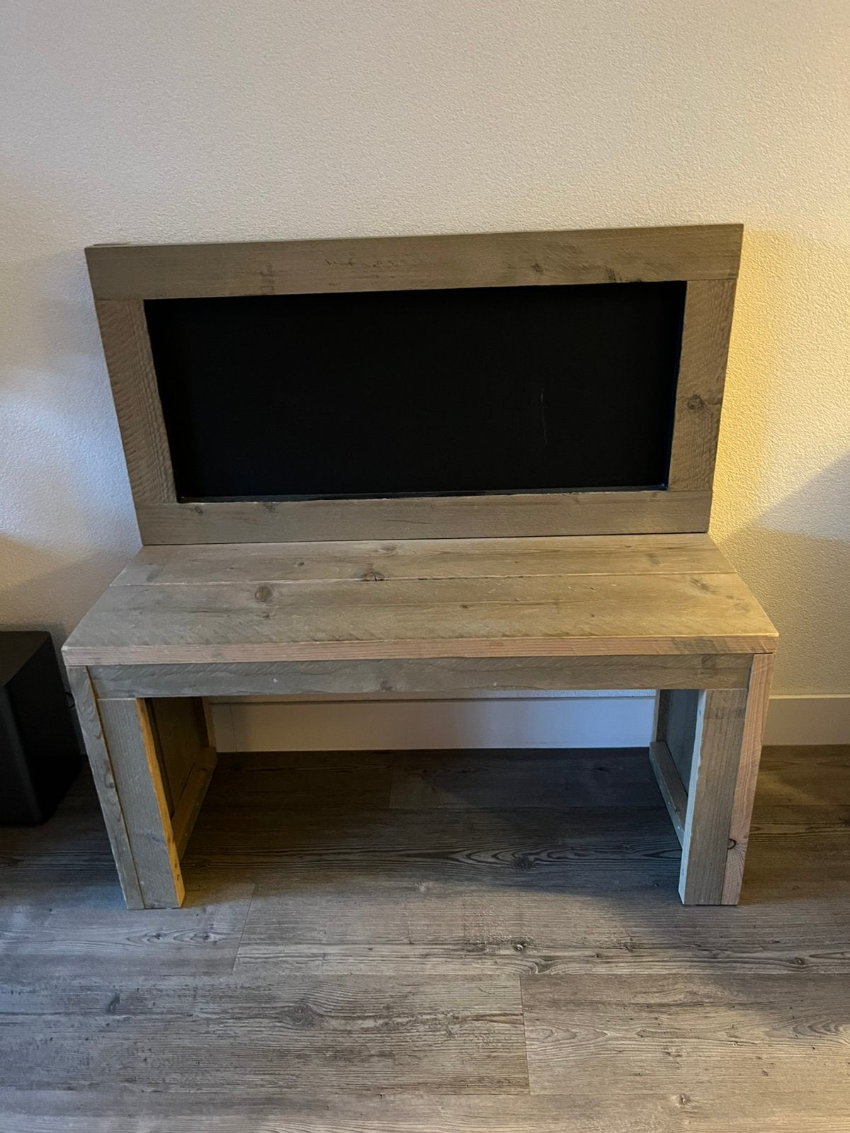 Speeltafel/bureau steigerhout, Ophalen, Zo goed als nieuw, Kinderbureau