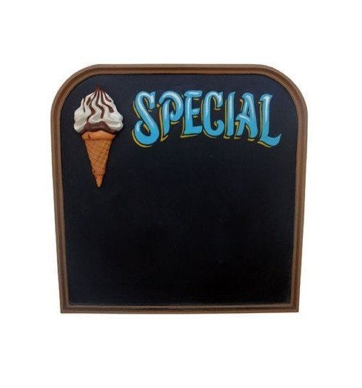 Icecream menubord - krijtbord schrijfbord ijs, Ophalen, HorecaBeelden, Overige typen, Nieuw