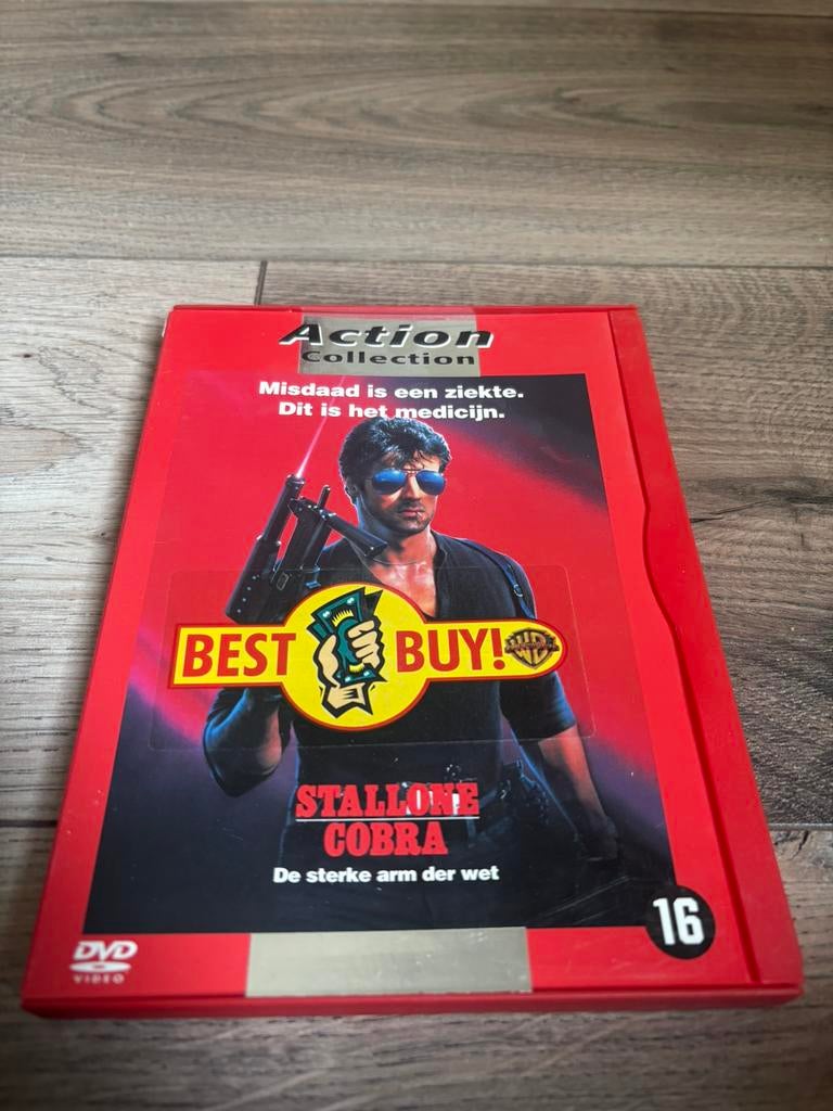 Cobra met Sylvester Stallone, Alle leeftijden, Ophalen of Verzenden, Zo goed als nieuw