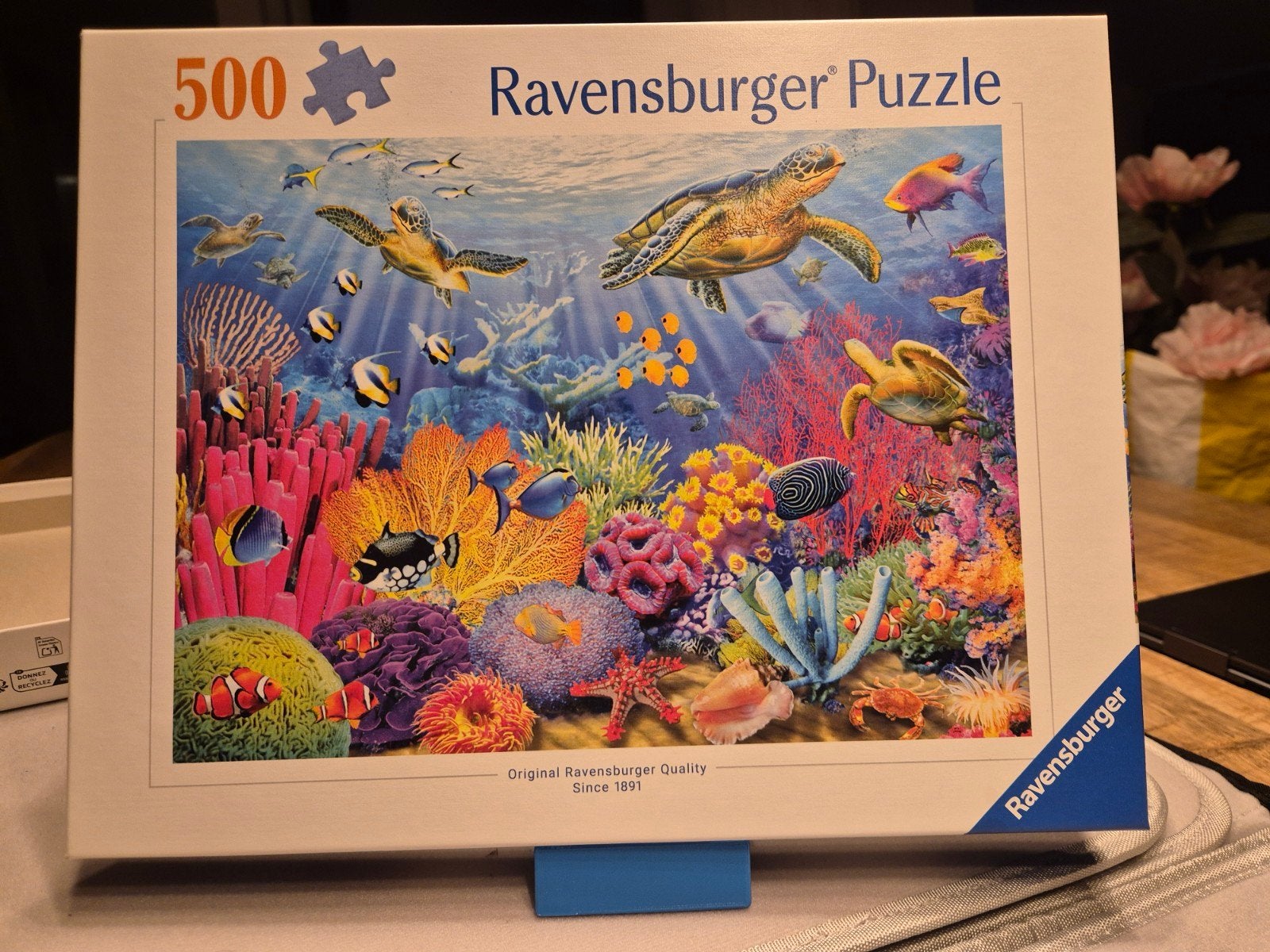 Ravensburger Legpuzzel 500 stukjes - Onderwaterwereld, Ophalen, 500 t/m 1500 stukjes, Zo goed als nieuw, Legpuzzel