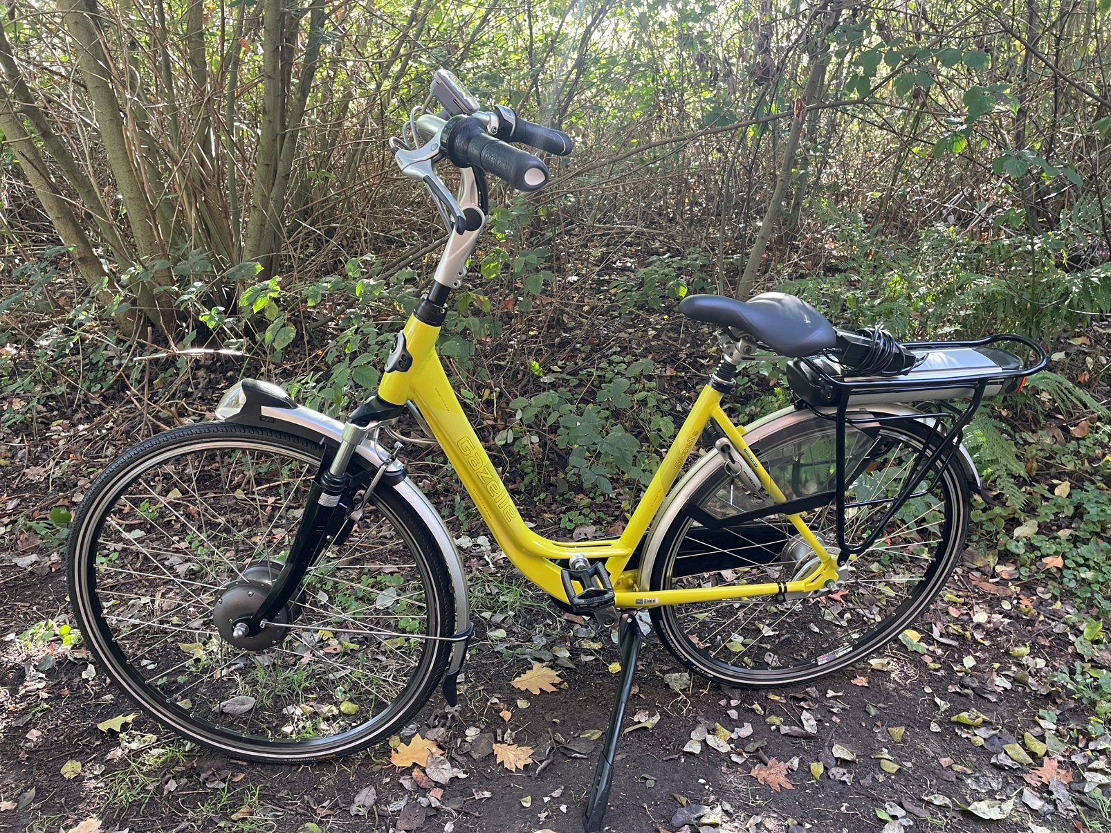 Gazelle orange xtra elektrische 28 inch framemaat 49 cm, Ophalen, Zo goed als nieuw, 47 tot 51 cm, 50 km per accu of meer