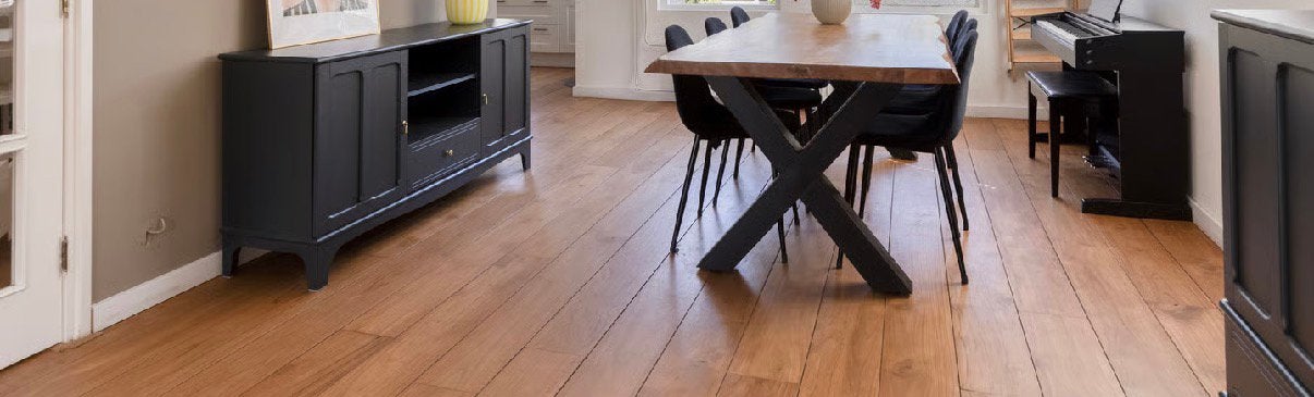 Massief teakhouten vloer  60 m² Brede planken., Gebruikt, Overige typen, Massief teakhout, Ophalen of Verzenden