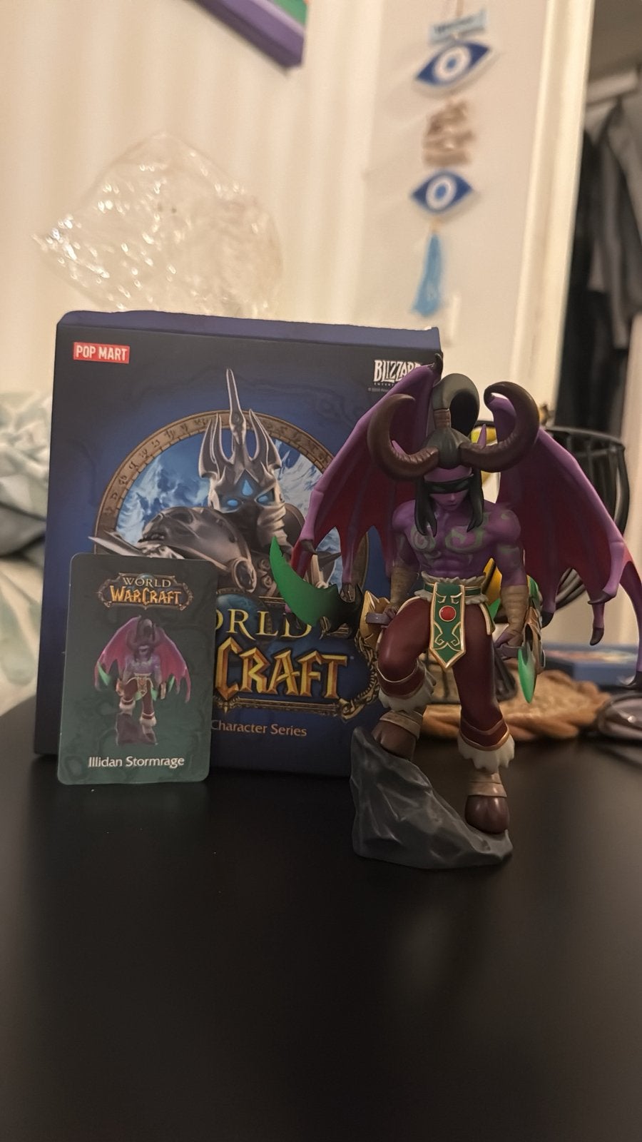 POP MART  World of Warcraft – Secret Illidan Stormrage, 1 speler, Ophalen of Verzenden, Zo goed als nieuw, Role Playing Game (Rpg)