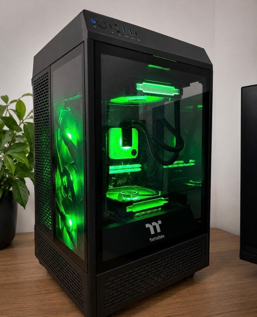 Krachtige Mini-ITX Gaming PC – Ryzen 5 5600X & RTX 2060S, Zo goed als nieuw, Gaming, SSD, 1 TB