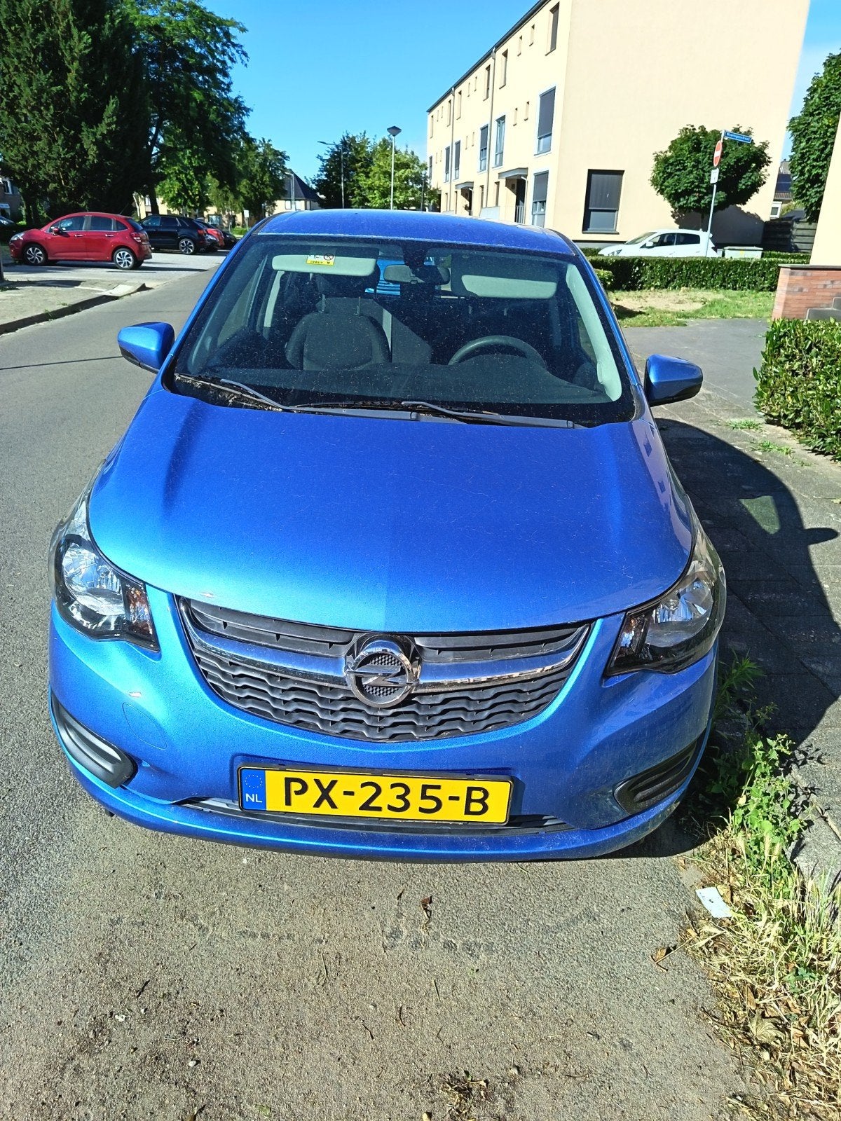 Opel Karl 1.0 Ecoflex 55KW 2017 Blauw, Voorwielaandrijving, 839 kg, Stof, 74 pk