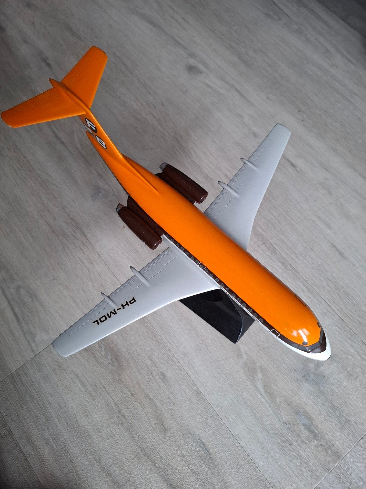 Fokker F28 Fellowship Schaalmodel Vliegtuig PH-MOL, Overige merken, Ophalen of Verzenden, Zo goed als nieuw, Groter dan 1:72