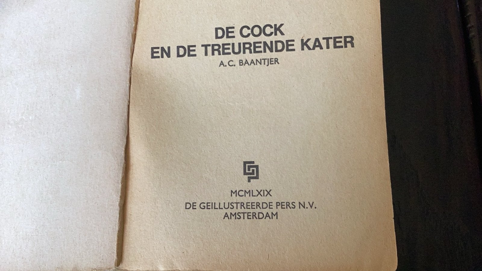 De Cock en de Treurende Kater / Dodelijk Akkoord (Dubbel Det, Ophalen of Verzenden, Gelezen