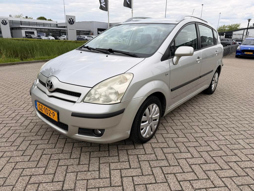 Toyota Corolla Verso 1.6 Vvt-i 5P 2006 Grijs, 1330 kg, Zwart, 4 cilinders, 1200 kg