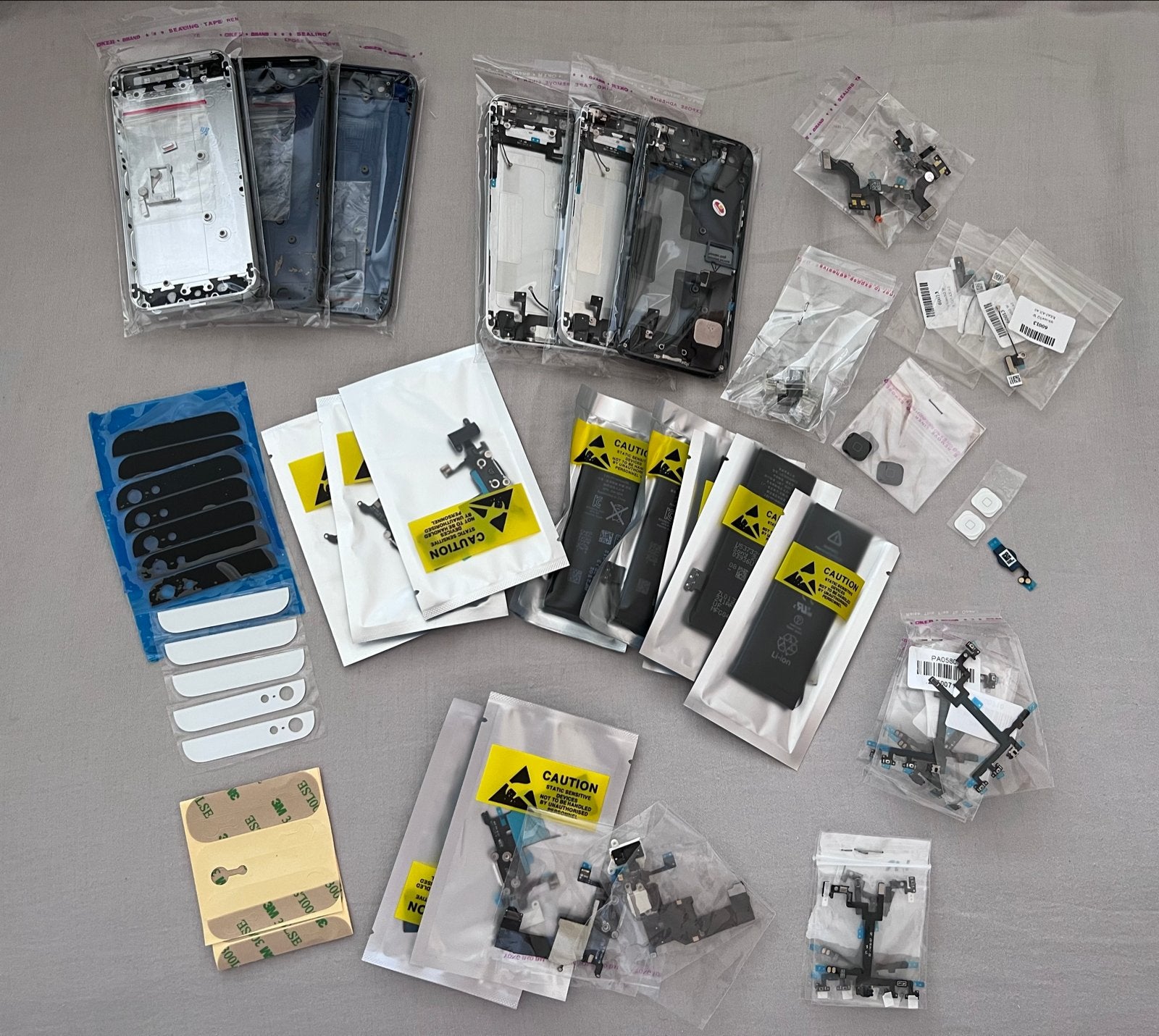 partij iPhone 5/5s batterijen schermen onderdelen, Ophalen of Verzenden, Nieuw, Overige typen, Apple